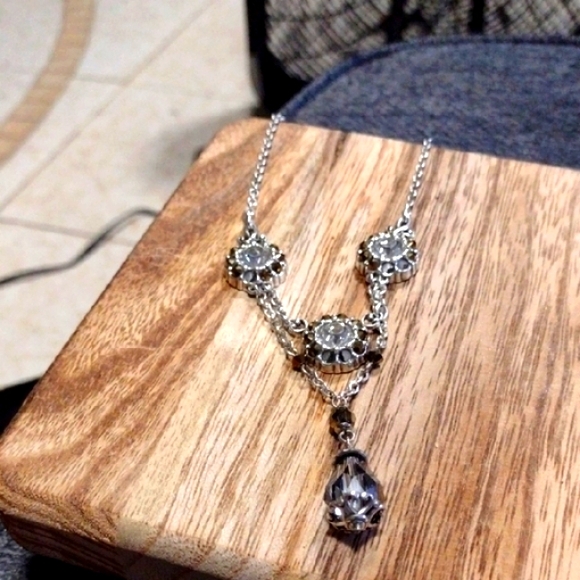 Brighton Silver Plated Victorian-Inspired Filigree Necklace - Picture 2 of 5